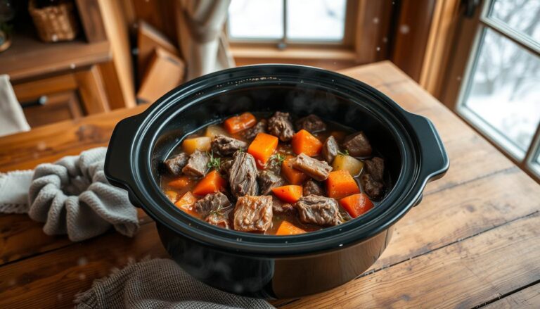 venison stew crock pot